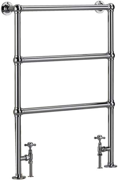 Bristan Heating Bacchus 4 Bathroom Radiator (Chrome). 675x940mm.