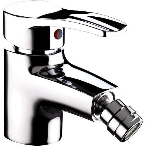 Bristan Capri Bidet Mixer Tap With Pop Up Waste (Chrome).