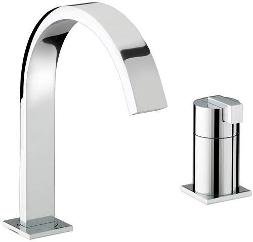 Bristan Chill Bath Filler with Single Lever Control.