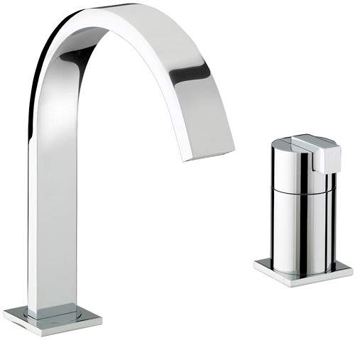 Bristan Chill Bath Filler with Single Lever Control.