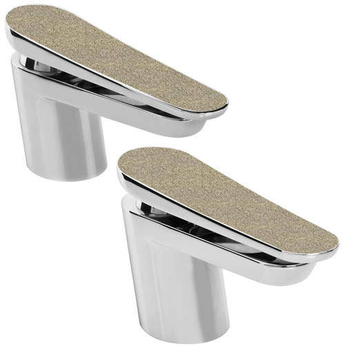 Bristan Claret Mono Basin & Bath Filler Tap Pack (Champagne Shimmer).