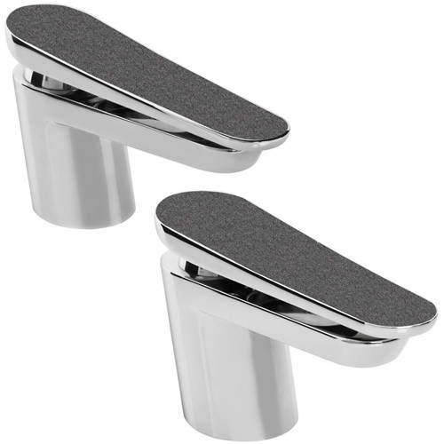 Bristan Claret Mono Basin & Bath Filler Tap Pack (Graphite Glisten).