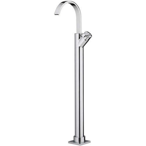 Bristan Chill Floor Mounted Bath Filler Tap (Chrome).