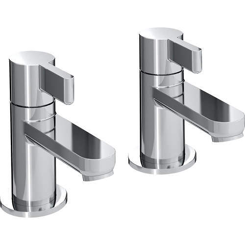 Bristan Clio Basin Taps (Pair, Chrome).