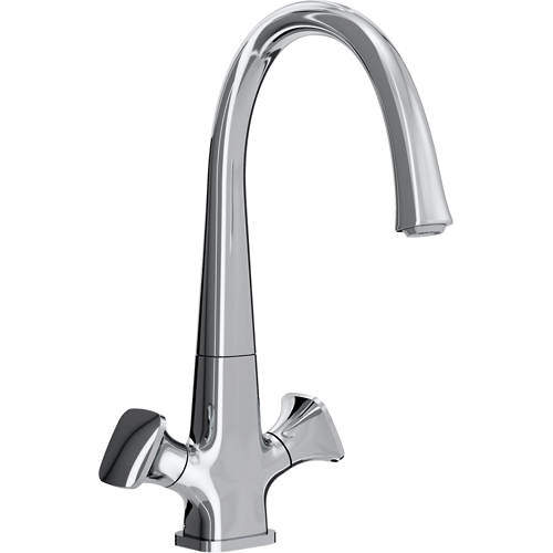 Bristan Kitchen Caramel Easy Fit Mixer Kitchen Tap (Chrome).