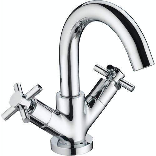 Bristan Decade Mono Basin Mixer Tap With Clicker Waste (Chrome).