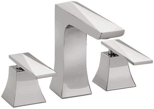 Bristan Ebony 3 Hole Bath Filler Tap (Chrome).