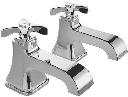 Bristan Glorious Basin Taps (Chrome).