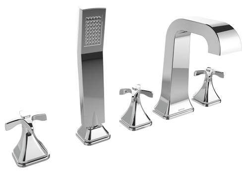 Bristan Glorious 5 Hole Bath Shower Mixer Tap (Chrome).