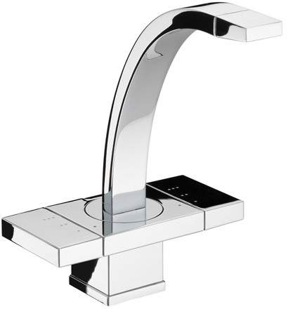 Damixa G-Type Mono Basin Mixer Tap With Pop Up Click Waste (Chrome) 72820.