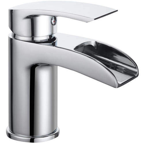 Bristan Glide Waterfall Mono Basin Mixer Tap (Chrome).