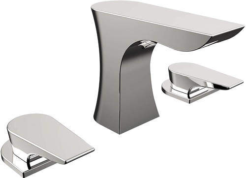 Bristan Hourglass 3 Hole Basin Mixer Tap (Chrome).