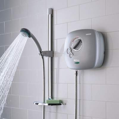 Bristan Power Showers 1500 Thermostatic Power Shower In Matt Chrome.