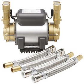 Bristan Pumps 3.0 Bar, Twin Impeller Shower Booster Pump 100.