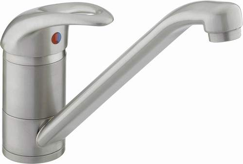 Bristan Java Monobloc Sink Mixer Tap (Stainless Steel).