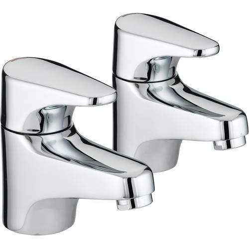 Bristan Jute Bath Taps (Pair, Chrome).