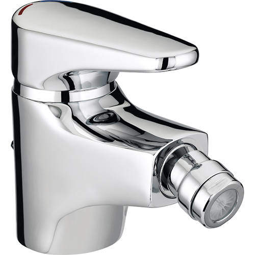 Bristan Jute Bidet Mixer Tap With Pop Up Waste (Chrome).