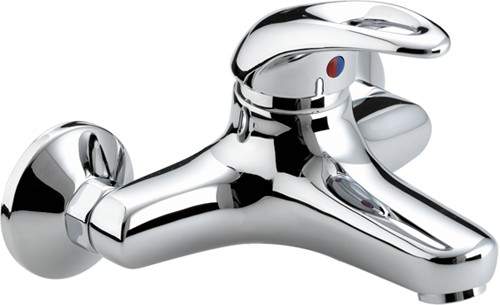 Bristan Java Wall Mounted Bath Filler Tap (Chrome).