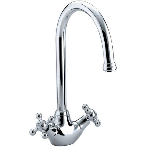 Bristan Kitchen Kingsbury Easy Fit Mixer Kitchen Tap (Chrome).