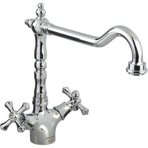 Bristan Colonial Colonial Easy Fit Mixer Kitchen Tap (Chrome).