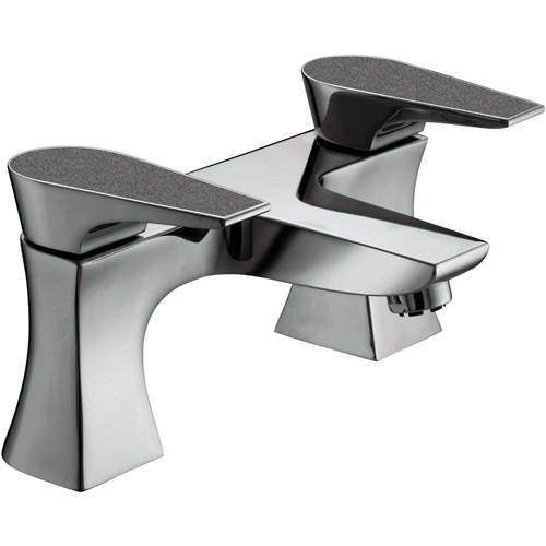 Bristan Hourglass Bath Filler Tap (Graphite Glisten).