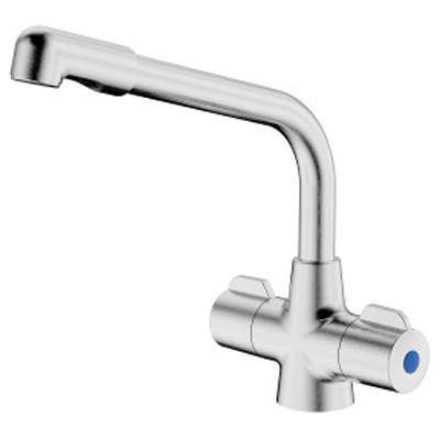 Bristan Kitchen Easy Fit Manhattan Mixer Kitchen Tap (TAP ONLY, Br Nickel).