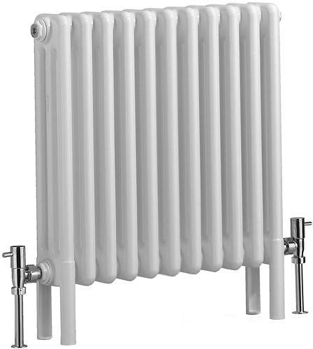 Bristan Heating Nero 3 Electric Thermo Radiator (White). 535x600mm.