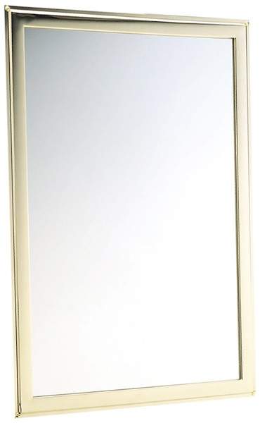 Bristan 1901 Mirror, 385W x 575H. Gold Plated.