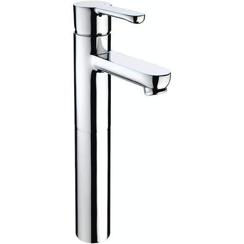 Bristan Nero Tall Basin Mixer Tap (Chrome).