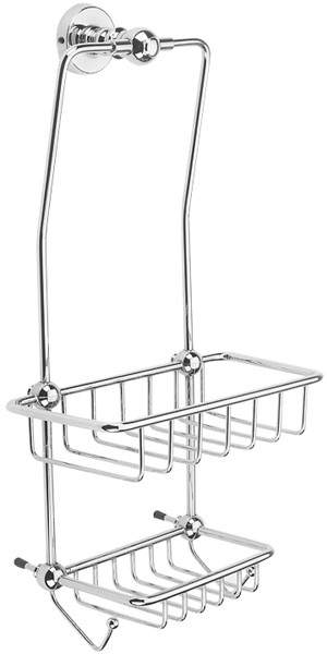 Bristan 1901 Shower Tidy, Chrome Plated.