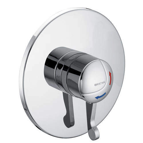 Bristan Commercial Concealed Shower Valve With Lever Handle (TMV3).
