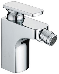 Bristan Ovali Mono Bidet Mixer Tap With Pop Up Waste (Chrome).