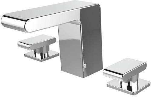 Bristan Pivot 3 Hole Bath Filler Tap (Chrome).