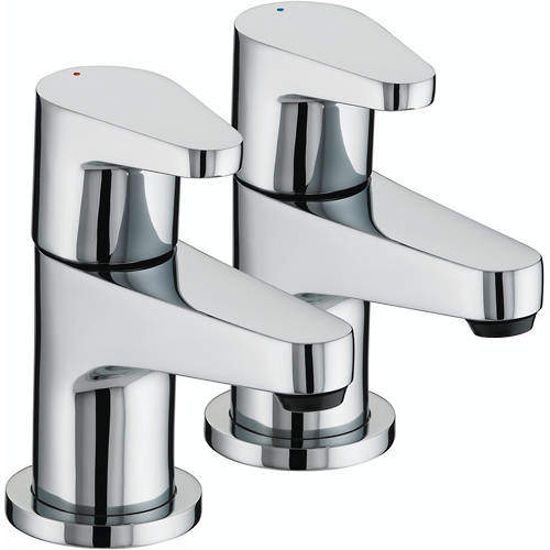 Bristan Quest Bath Taps (Pair, Chrome).