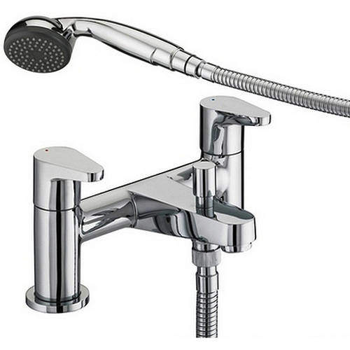 Bristan Quest Bath Shower Mixer Tap (Chrome).