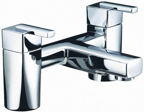 Bristan Qube Bath Filler Tap (Chrome).