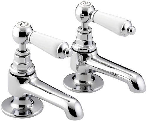 Bristan Renaissance 1/2" Basin Taps (Chrome).