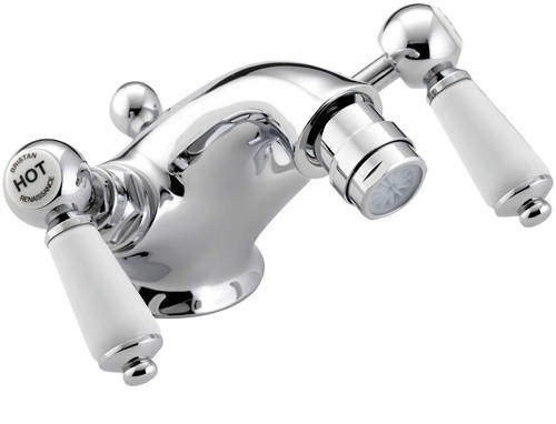 Bristan Renaissance Bidet Mixer Tap With Pop Up Waste (Chrome).