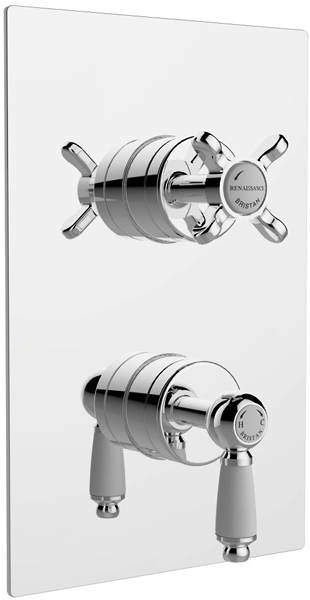 Bristan Renaissance Thermostatic Dual Control Shower Valve (Chrome).