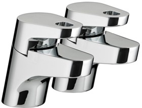 Bristan Synergy Bath Taps (Pair, Chrome).