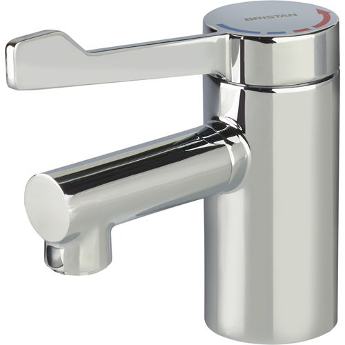 Bristan Commercial Thermostatic Basin Mixer Tap With Long Lever (TMV3).