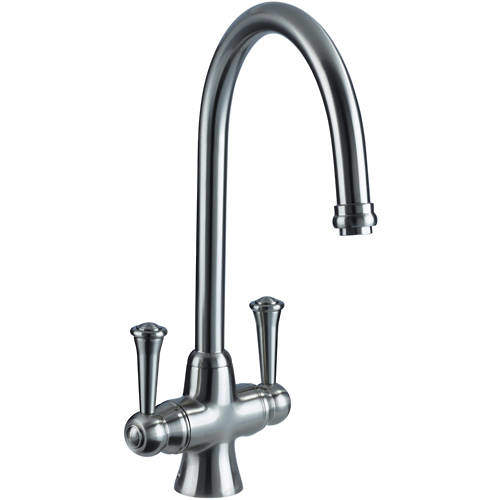 Bristan Kitchen Sentinel Easy Fit Sink Mixer Kitchen Tap (Brushed Nickel).