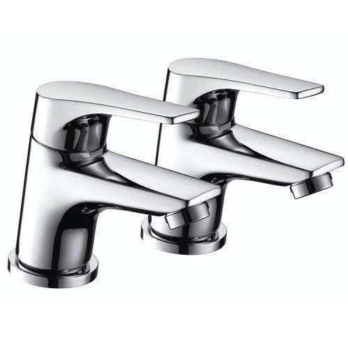 Bristan Vantage Bath Taps (Pair, Chrome).