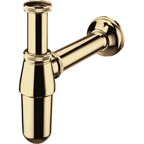 Bristan Accessories Basin Bottle Trap (Gold).