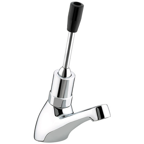 Bristan Commercial Toggle Timed Flow Basin Tap (Single, Chrome).
