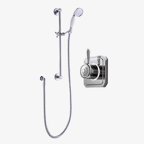 Digital Showers Digital Shower Valve, Processor & Slide Rail Kit (HP).