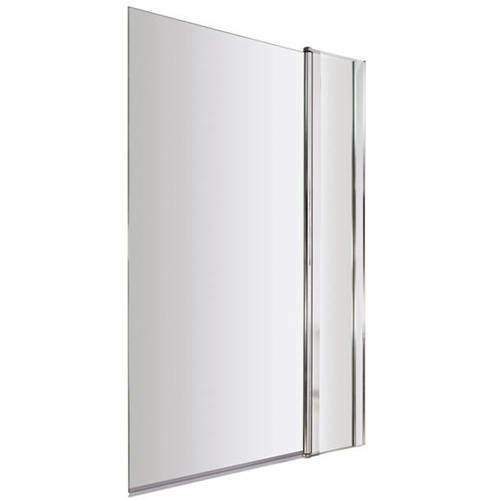 BC Designs Straight Bath Screen With Fixed Panel 1005x1435mm.