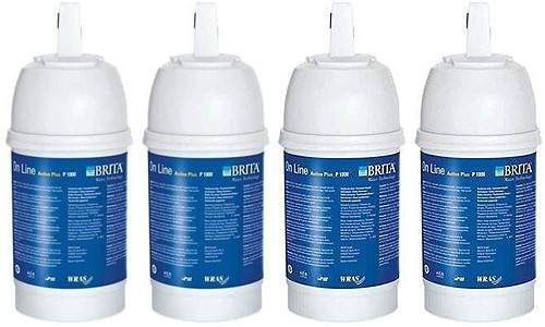 Brita Filter Taps 4 x Brita P1000 Filter Cartridge.