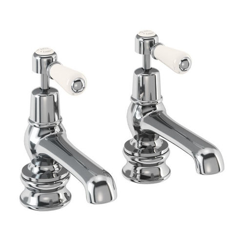 Burlington Kensington Basin Taps 5" (QT, Chrome & Medici).