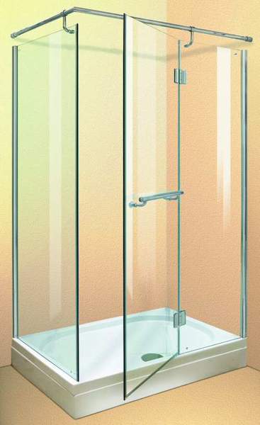 Aqua Enclosures California 1200x800 shower enclosure with tray and waste